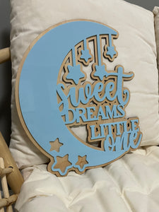 Sweet dreams little one | Layered sign