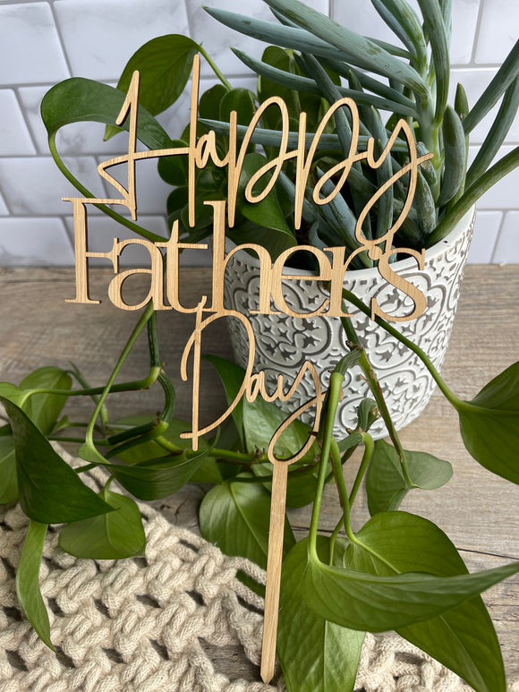 Happy Fathers Day | Cake Topper