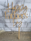 Happy Fathers Day | Cake Topper