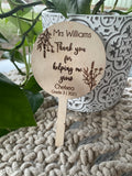 Plywood Plant Tag