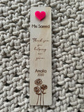 Plywood Bookmark