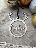 Reindeer with Name | Bauble