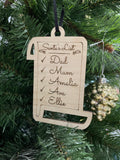 Santa's list | Bauble
