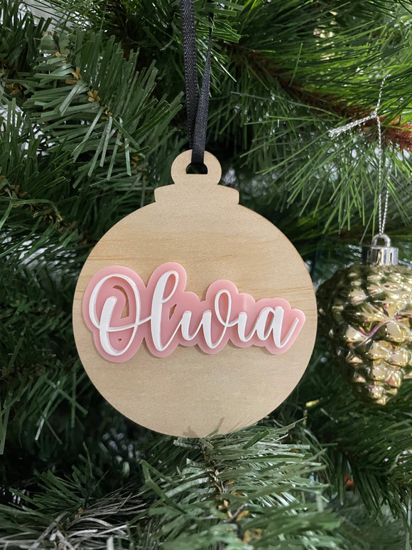 Layered Name | Bauble