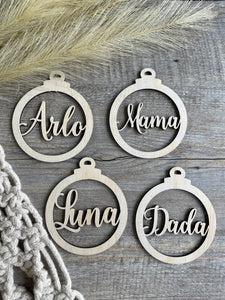 Bauble with Name | Bauble