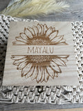 Personalised wooden box | Keepsake | 3 size option