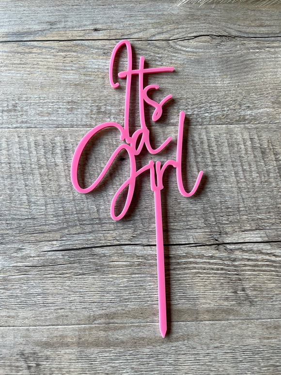 It's a Girl | Cake topper