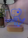 Dinosaur with Name | Night Light