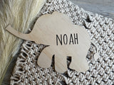 Elephant with Name | Wall sign