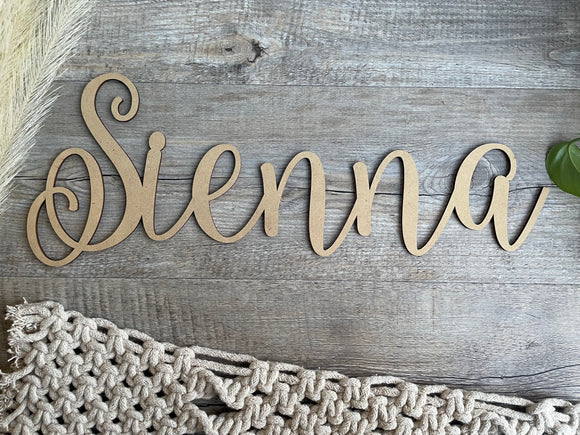 Name Wall Sign | Ballerina Font