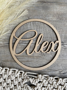 Name Hoop | Great vibes font