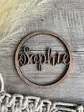 Name Hoop | Ballerina font