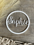 Name Hoop | Ballerina font