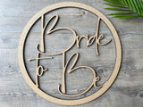 Bride to Be Hoop