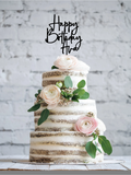 Happy Birthday with name | Cake topper