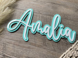 Layered Name Sign | Menditta