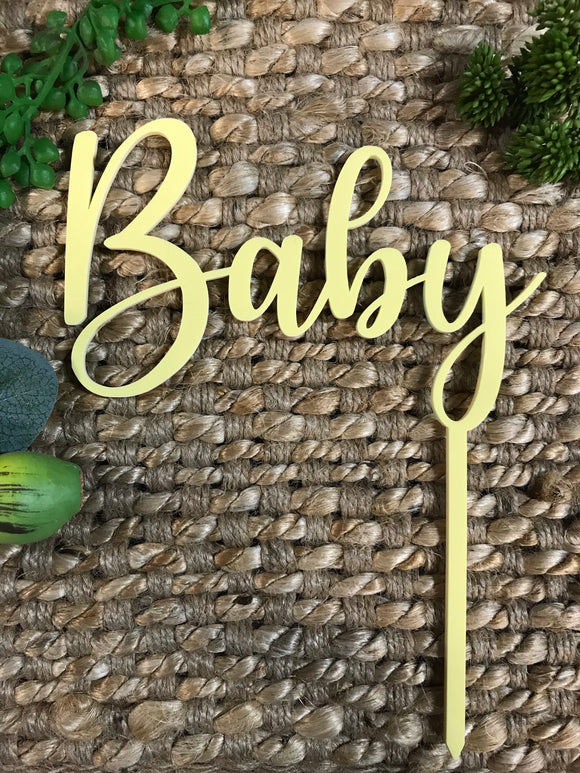 Baby | Cake Topper