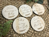 Pregnancy Milestone discs | 20 pce set