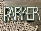 Layered Name Sign | Please write me