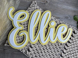 Layered Name Sign | Sweetness