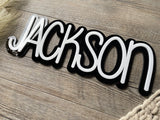 Layered Name Sign | Please write me