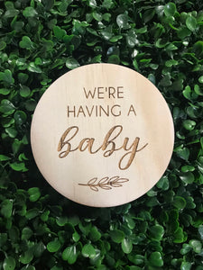 We're having a baby - Baby disc