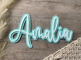 Layered Name Sign | Menditta